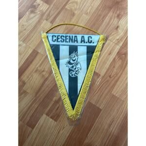Vintage Collectable Cesena‎  A.C Soccer Banner